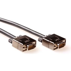 ACT 3 meter High Performance VGA kabel male-male met metalen kappen