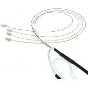 ACT-RL2316-160m-LC-LC-Zwart-Turkoois-Glasvezel-kabel