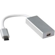 ACT SB0021 USB type C Mini DisplayPort Wit kabeladapter/verloopstukje