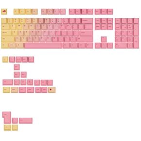 Glorious GPBT Grapefruit Keycaps
