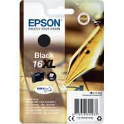 Epson-Black-16XL-12-9ml-500pagina-s-Zwart