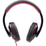 Gembird-MHS-BOS-Hoofdband-Stereofonisch-Zwart-Rood-mobiele-nbsp-hoofdtelefoon