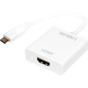 LogiLink UA0236A USB-C HDMI Wit video adapter