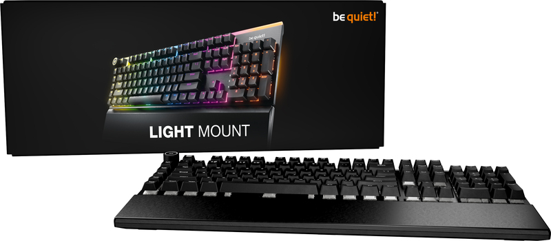 be quiet! Light Mount, Silent Tactile | BT004US
