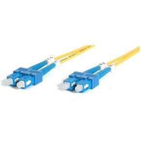Startechcom 2M Singlemode Duplex Fiber Cable Sc Sc startech kopen in de aanbieding