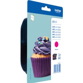 Brother LC-123MBP Magenta inktcartridge