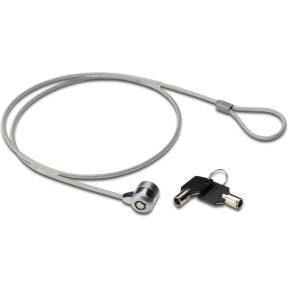 Ewent Ew1242 Zwart Roestvrijstaal Kabelslot ewent kopen in de aanbieding