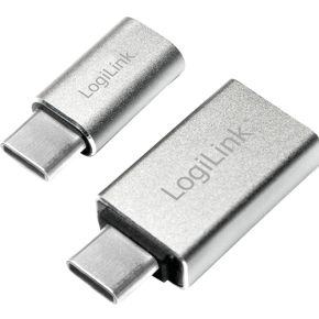 Logilink Au0040 Usb 31 C 30 A Micro 20 Aluminium Kabeladapterverloopstukje logilink kopen in de aanbieding