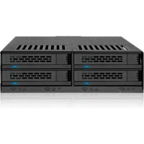 Icy Dock MB324SP-B 4x2,5 SATA hot swap cage voor externe 5,25