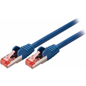 Valueline Vlcp85221L300 30M Cat6 Sftp S Stp Blauw Netwerkkabel valueline kopen in de aanbieding