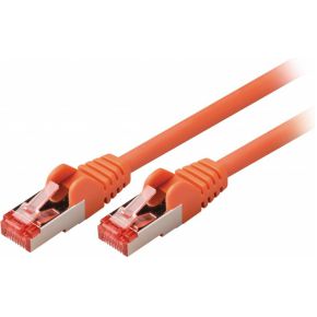 Valueline Vlcp85221O300 30M Cat6 Sftp S Stp Oranje Netwerkkabel valueline kopen in de aanbieding