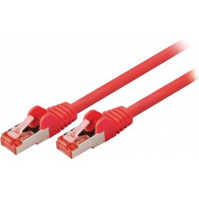 Valueline Vlcp85221R20 2M Cat6 Sftp S Stp Rood Netwerkkabel valueline kopen in de aanbieding