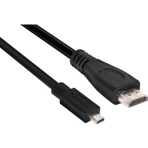 CLUB3D Micro HDMI© naar HDMI© 2.0 4K60Hz Kabel 1M
