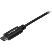 StarTech-com-USB2AC50CM-0-5m-USB-A-USB-C-Zwart-USB-kabel