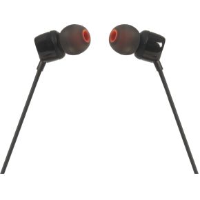 JBL T110 In-ear Stereofonisch Bedraad Zwart mobiele hoofdtelefoon
