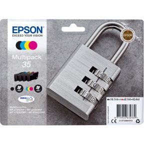 Epson C13T35864020 27.3ml 16.1ml Zwart, Cyaan, Geel inktcartridge