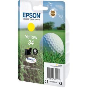Epson Singlepack Yellow 34 4.2ml Geel inktcartridge