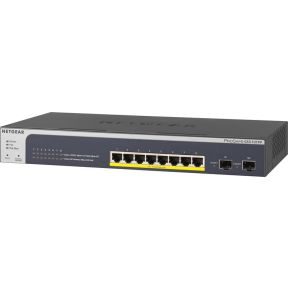 Netgear GS510TPP Managed L2/L3/L4 Gigabit Ethernet (10/100/1000) Power over Ethernet (PoE) Zwart netwerk switch
