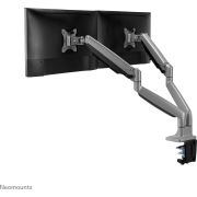 NeoMounts-Flat-Screen-Desk-mount-10-32-desk-clamp-grommet-NM-D750DSILVER-