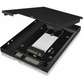 Icy Box Ib Mss251 Ssd Enclosure 25 Zwart Opslagbehuizing icy box kopen in de aanbieding