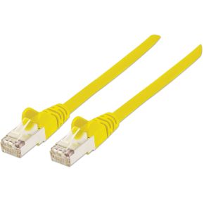 Intellinet 350518 5m Cat6a S/FTP (S-STP) Geel netwerkkabel