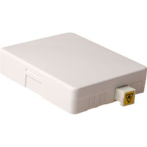ACT Fiber mounting box met pigtail en SC/APC singlemode adapter