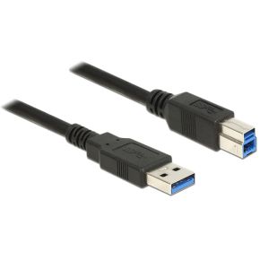 Delock 85065 05M Usb A B Zwart Kabel delock kopen in de aanbieding