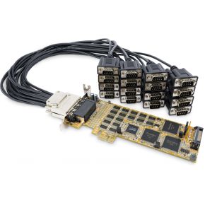 Startechcom 16 Poorts Low Profile Seriele Kaart Rs232 Pci Express startech kopen in de aanbieding