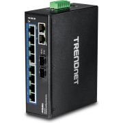Trendnet TI-G102 Gigabit Ethernet (10/100/1000) Zwart netwerk- netwerk switch