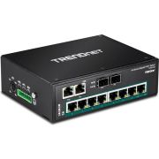 Trendnet-TI-PG102-Unmanaged-Gigabit-Ethernet-10-100-1000-Power-over-Ethernet-PoE-Zwart-netwerk-s-netwerk-switch