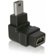 Delock-65097-Adapter-USB-B-mini-5-pins-male-naar-female-90-deg-schuin