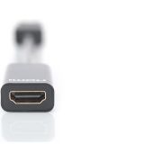 Digitus-DisplayPort-HDMI-DisplayPort-HDMI-Zwart-kabeladapter-verloopstukje