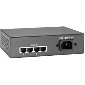 LevelOne FEP-0511 Fast Ethernet (10/100) Power over Ethernet (PoE) netwerk- netwerk switch