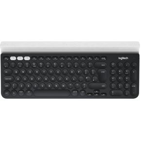 Logitech K780 Rf Wireless Bluetooth Qwertz Zwitsers Zwart Toetsenbord logitech kopen in de aanbieding