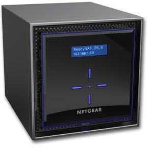 Netgear ReadyNAS 424 NAS Desktop Ethernet LAN Zwart - [RN424E4-100NES]