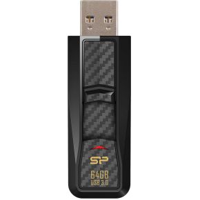 Silicon Power 64Gb Blaze B50 Usb 30 31 Gen 1 Type A Zwart Flash Drive silicon power kopen in de aanbieding