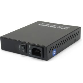 LevelOne GVM-1101 1000Mbit/s 850nm Multimode Zwart netwerk media converter