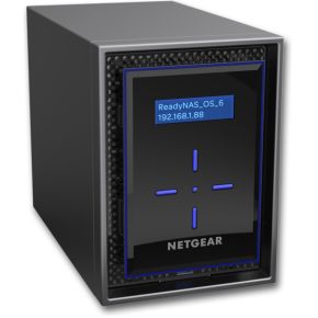 Netgear ReadyNAS 422 NAS Desktop Ethernet LAN Zwart - [RN422E6-100NES]
