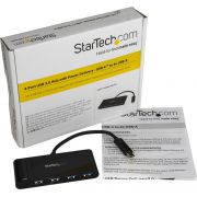 StarTech-com-HB30C4AFPD-USB-3-0-3-1-Gen-1-Type-C-5000Mbit-s-Zwart-hub-concentrator