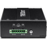 Trendnet TI-UPG62 Unmanaged L2 Gigabit Ethernet (10/100/1000) Power over Ethernet (PoE) Zwart netwer netwerk switch