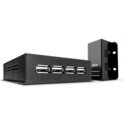 Lindy 42681 Network transmitter & receiver Zwart netwerkextender