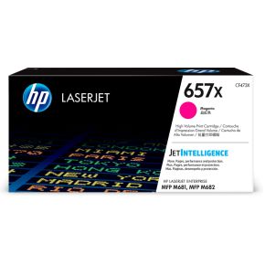 HP 657X originele high-capacity magenta LaserJet tonercartridge