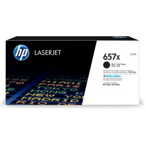 HP 657X originele high-capacity zwarte LaserJet tonercartridge