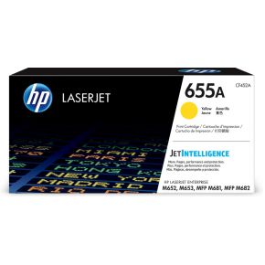HP Originele 655A gele LaserJet tonercartridge