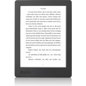 Kobo The New Aura H2O 68 Touchscreen 8Gb Wi Fi Zwart E Book Reader kobo kopen in de aanbieding
