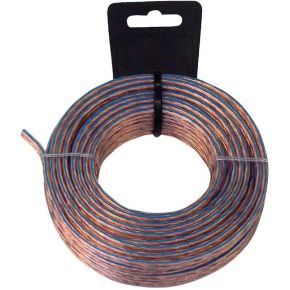 Valueline Luidsprekerkabel Op Rol 2X 150 Mm 100 M Transparant valueline kopen in de aanbieding