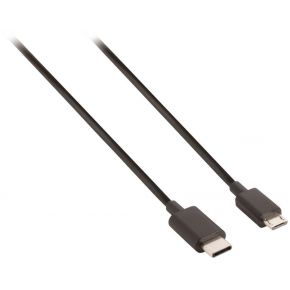 Valueline Usb 20 Kabel C Male Micro B 100 M Zwart valueline kopen in de aanbieding