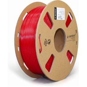 Gembird 3DP-PETG1.75-01-R Polyethyleentereftalaatglycol (PETG) Rood 3D-printmateriaal