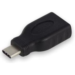 Ewent EW9642 USB Type-C USB Type-A Zwart kabeladapter/verloopstukje