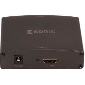 Konig Hdmi Converter Vga Female 2X Rca Uitgang konig kopen in de aanbieding